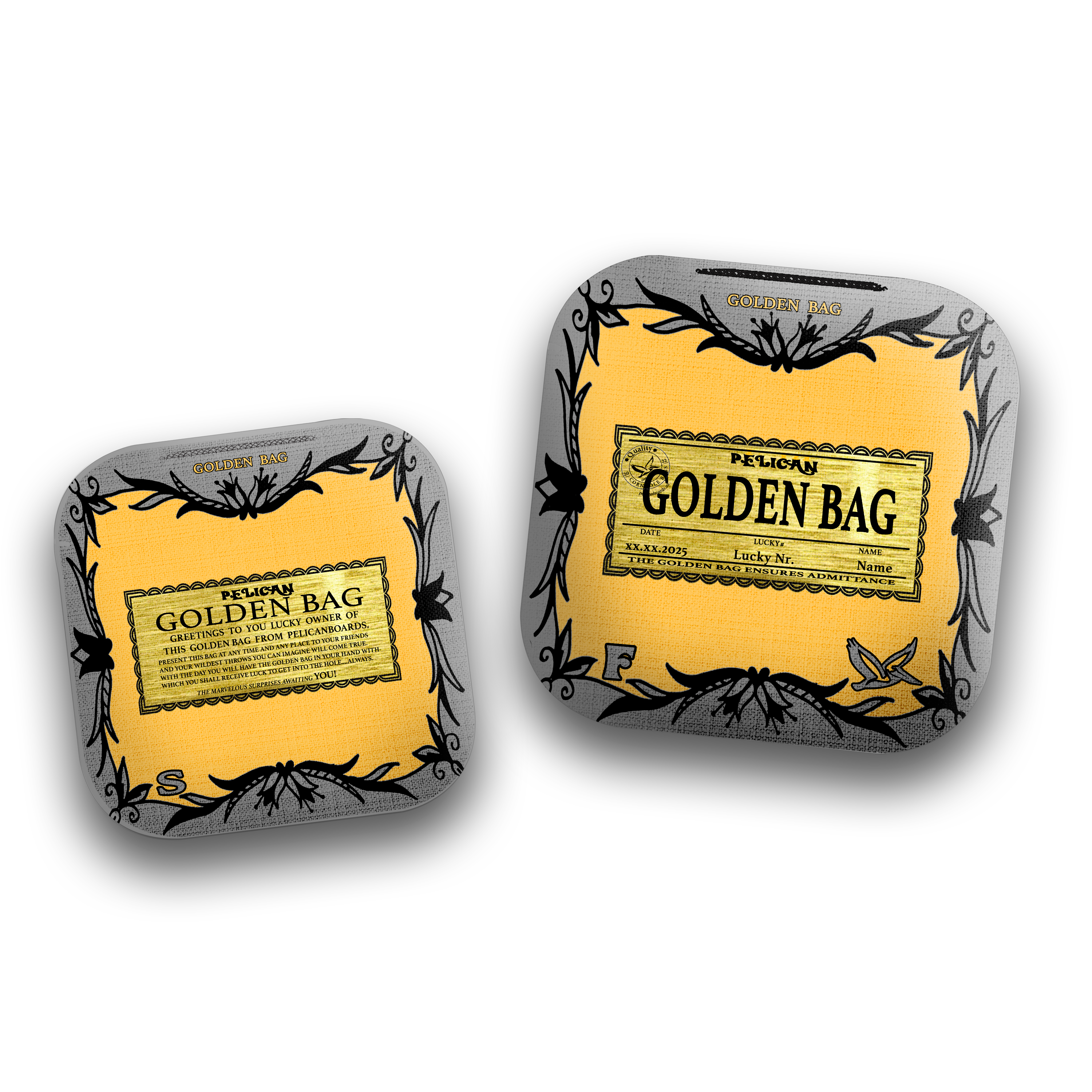 4x Golden Bag